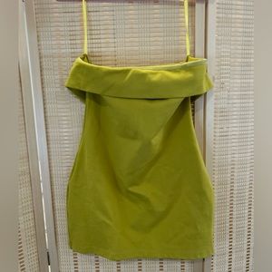 Superdown strapless dress